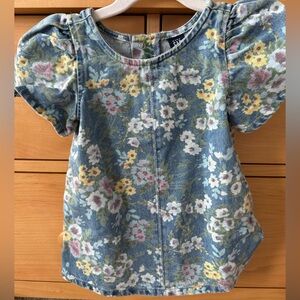 GAP Blue Floral Kids Dress